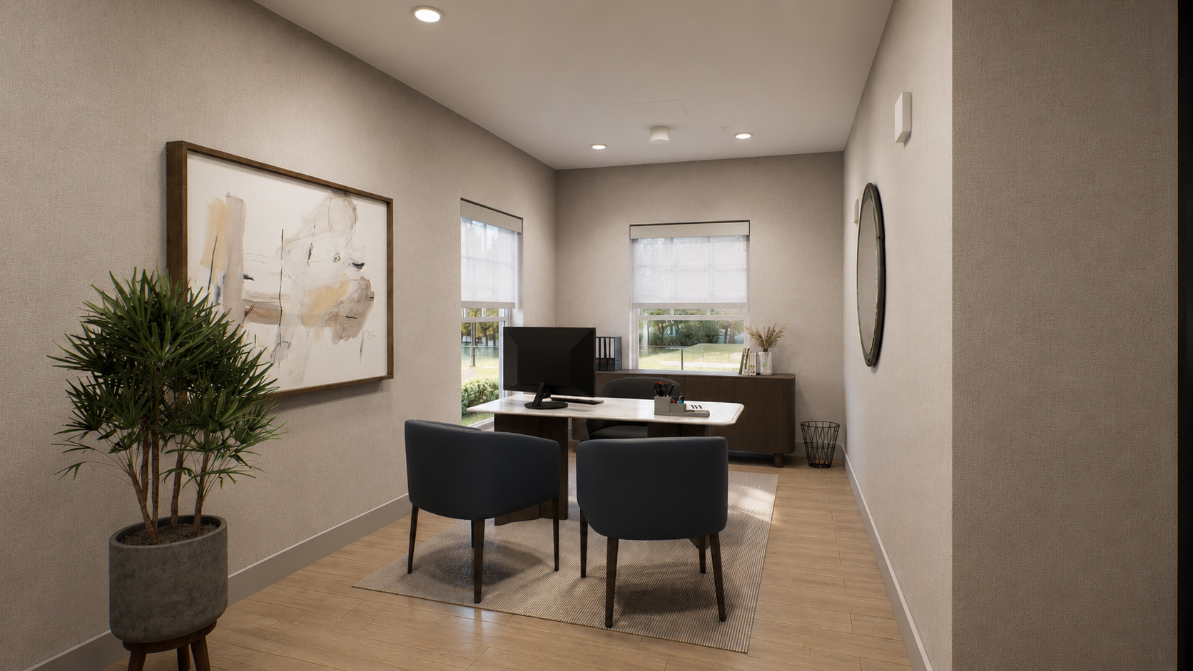 Henry managers office