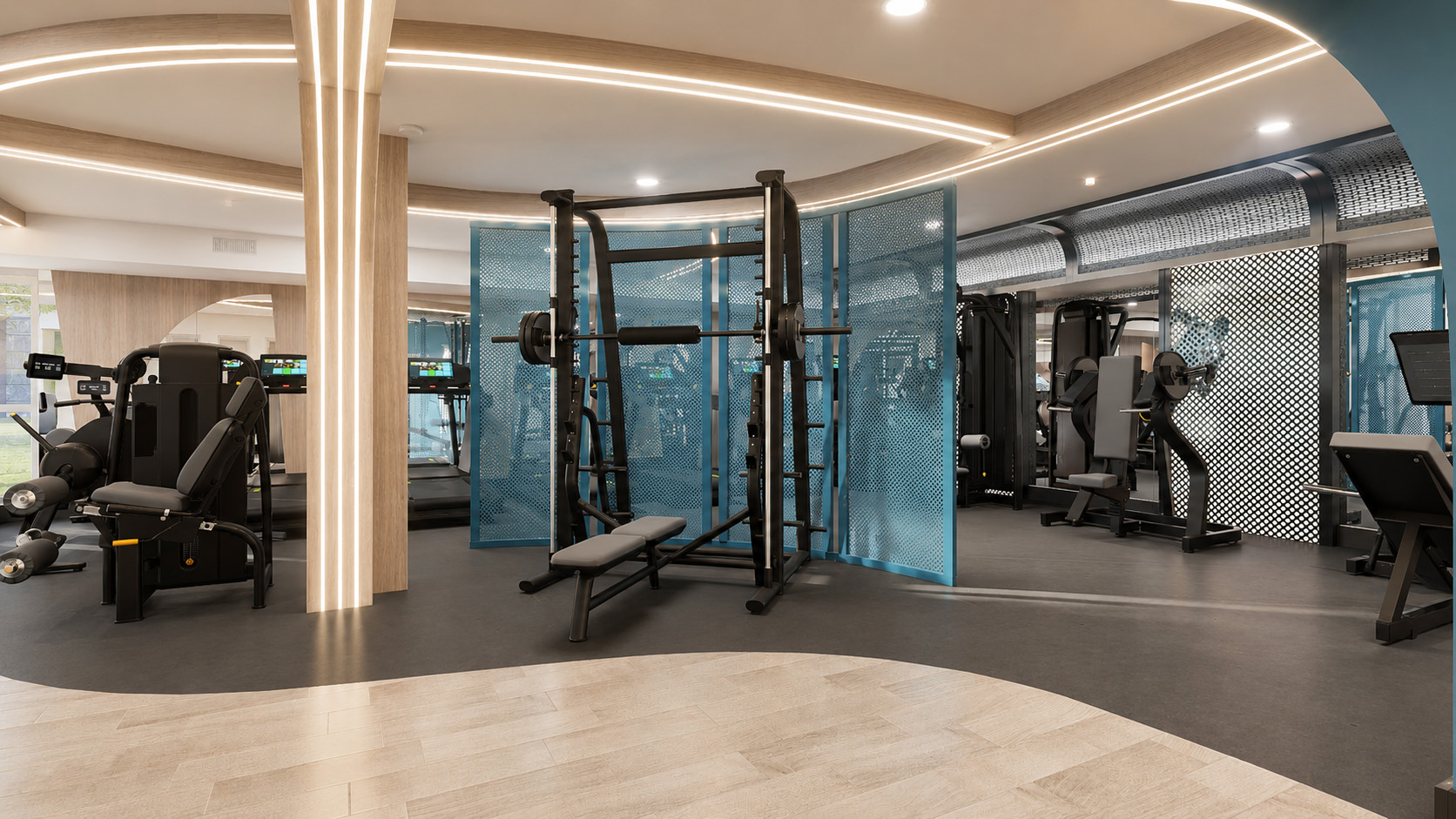 Patroon fitness center — strength zone